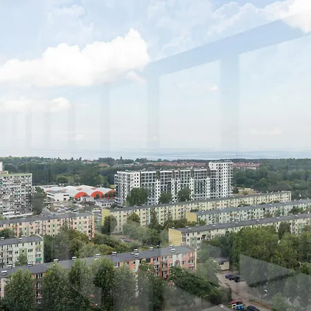 아파트 Cztery Oceany For 4 Guests With Balcony & Parking By Renters 그단스크